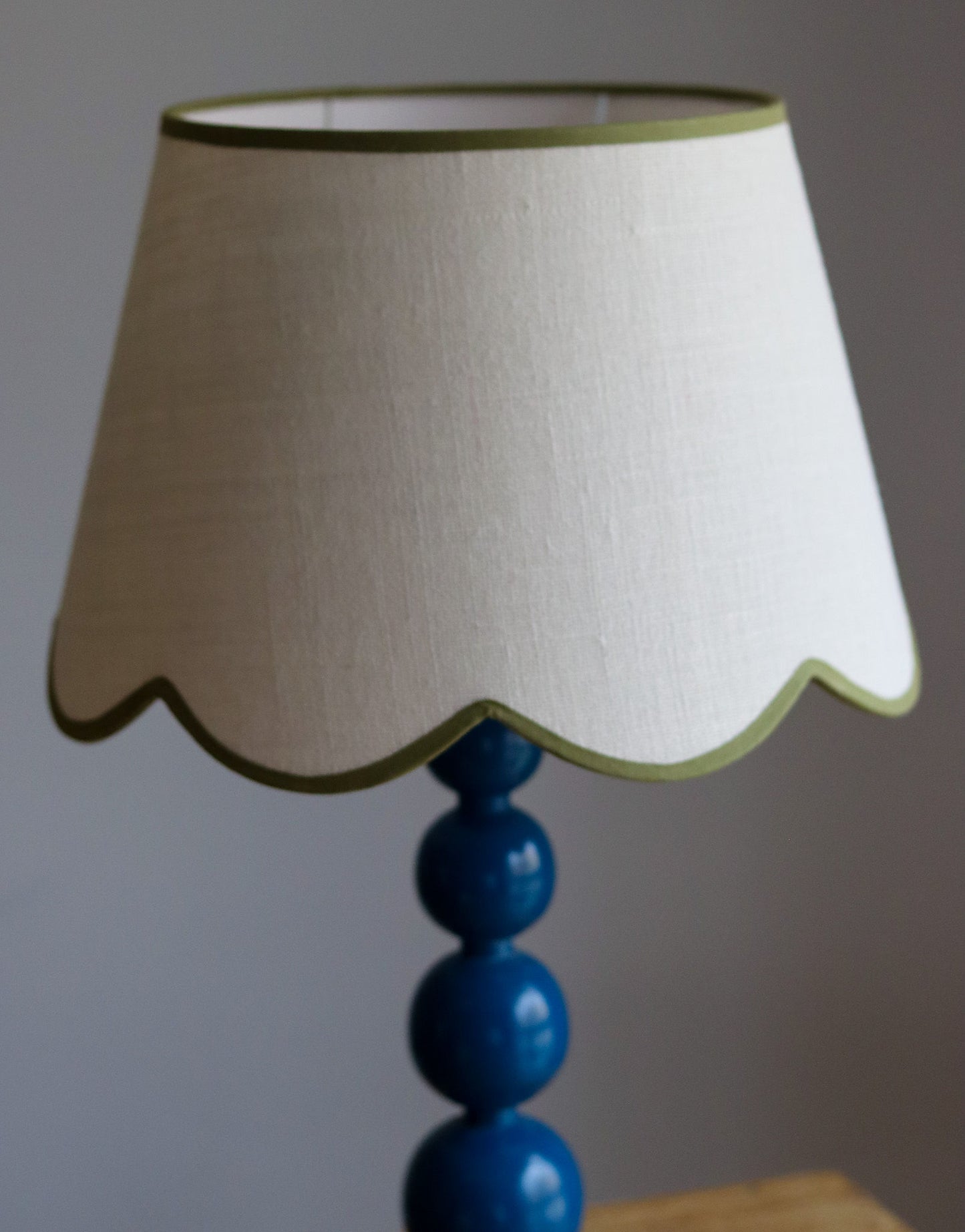 Bobbin Lamp Base - Royal Blue