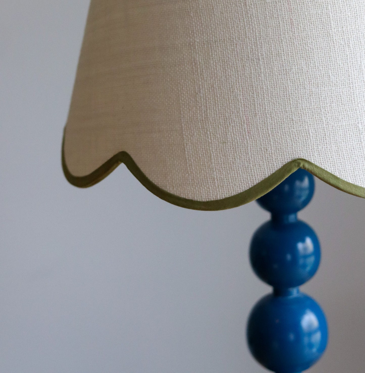 Green Scallop edged