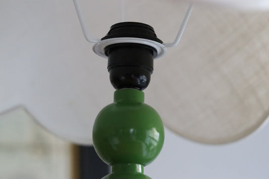 Bobbin Lamp Base - Green