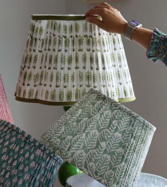 Green Leaf Lampshade